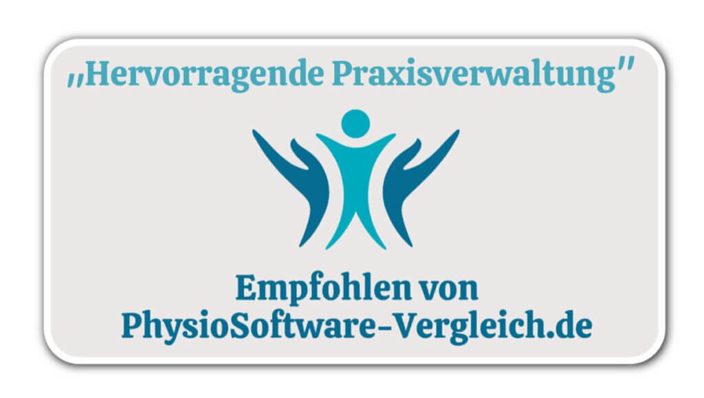 PhysioSoftware-Vergleich.de Siegel